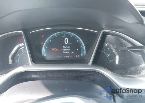 2017 Honda Civic Ex from USA, damaged, VIN 2HGFC2F78HH544482